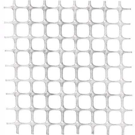 Rete in pvc bianca quadra papillon altezza 1 mt  - lunghezza 50 mt 