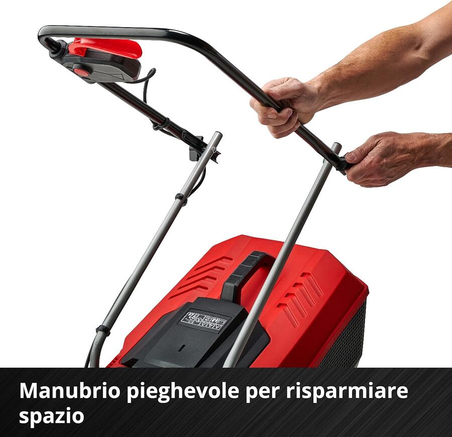 Einhell Tagliaerba a batteria GE-CM 18/30 Li Power X-Change (li-ion, fino a 150 m², motore senza spazzole, batteria da 18 V 3 Ah e caricabatteria incluso) - 34.131.55