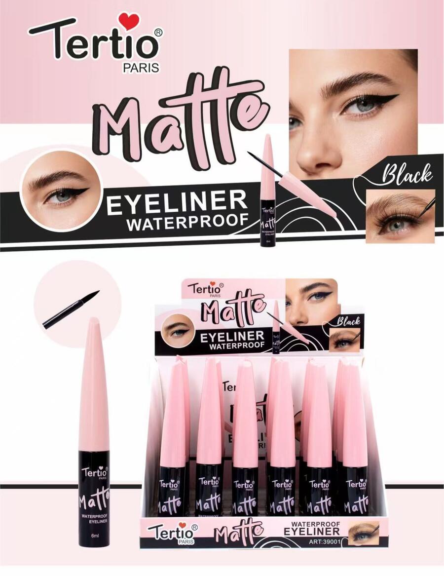 TERTIO MATTE EYELINER WATERPROOF [Conf.da 24 pezzi]