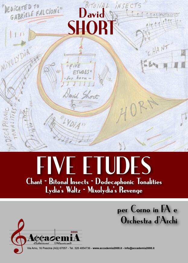 FIVE ETUDES (Archi e Corno) - Short David