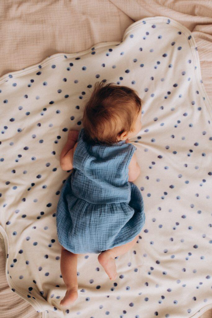 Pagliaccetto in mussola – 100% cotone biologico GOTS – Natural Ecru / Citadel