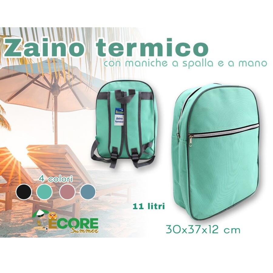 INTRADE BORSA FRIGO ZAINO 11 LITRI (Confezione da 12 pezzi) 