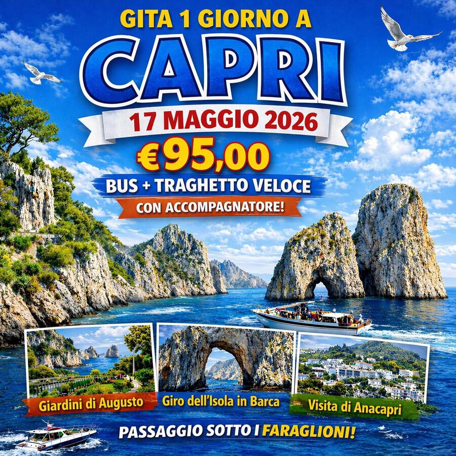 17 MAGGIO 2026 CAPRI 