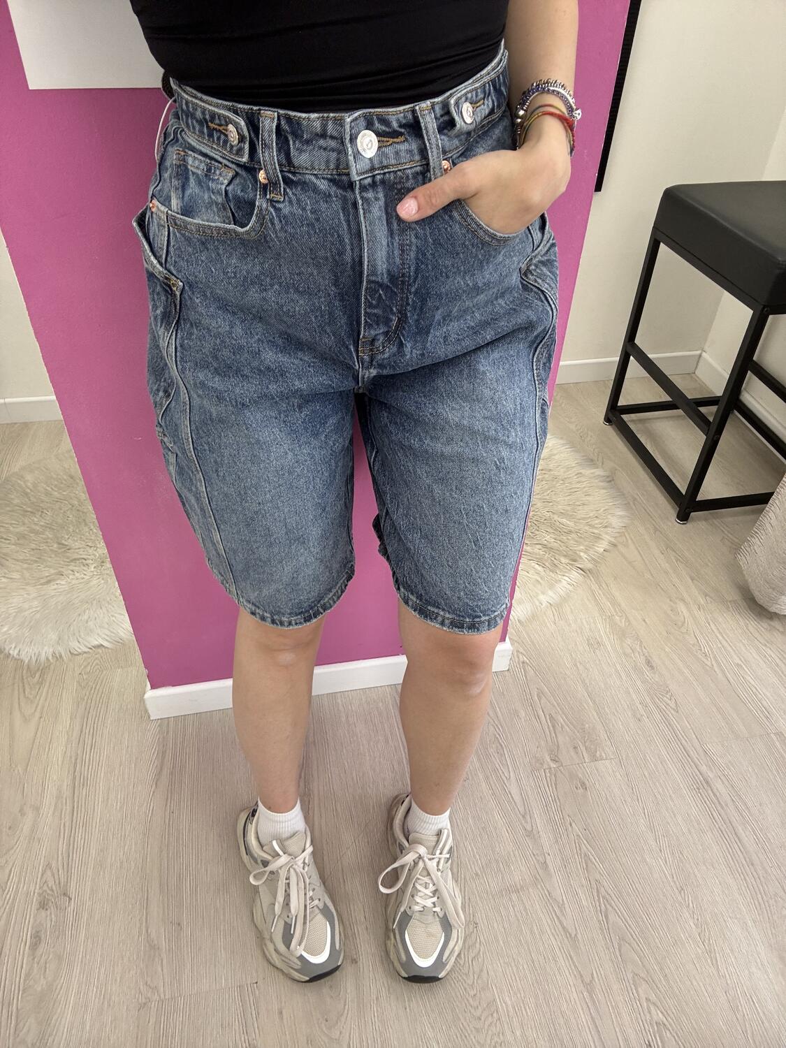 NOVITÀ Bermuda in denim wide leg