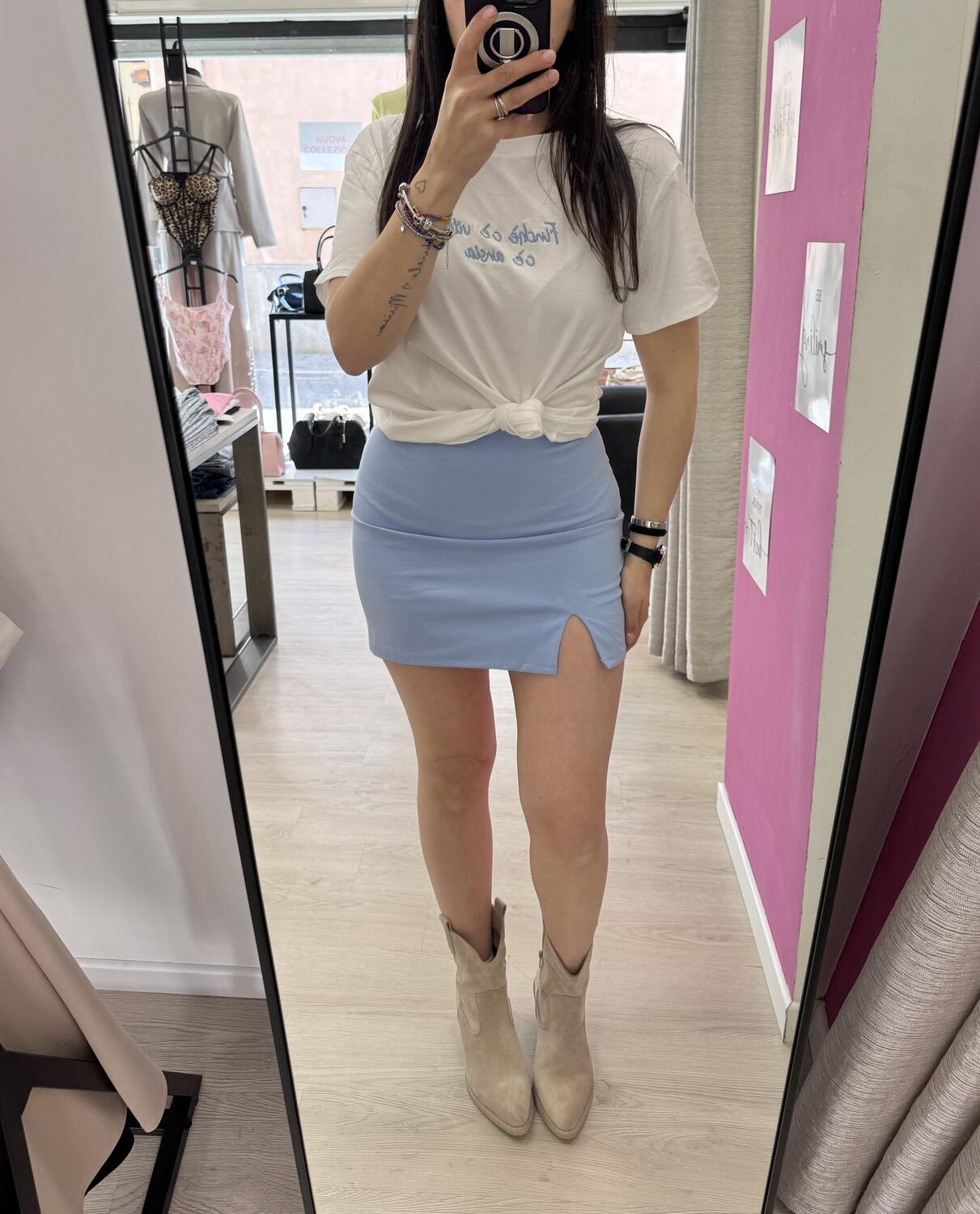 NOVITÀ Mini gonna in cotone