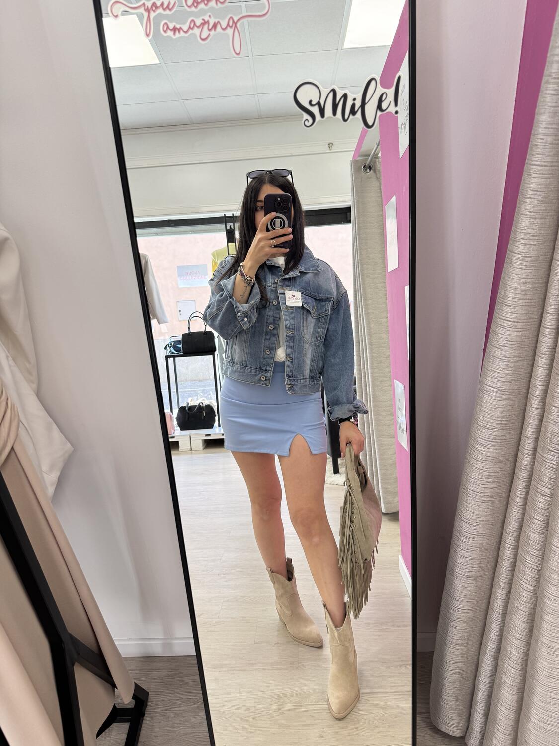 NOVITÀ Mini gonna in cotone