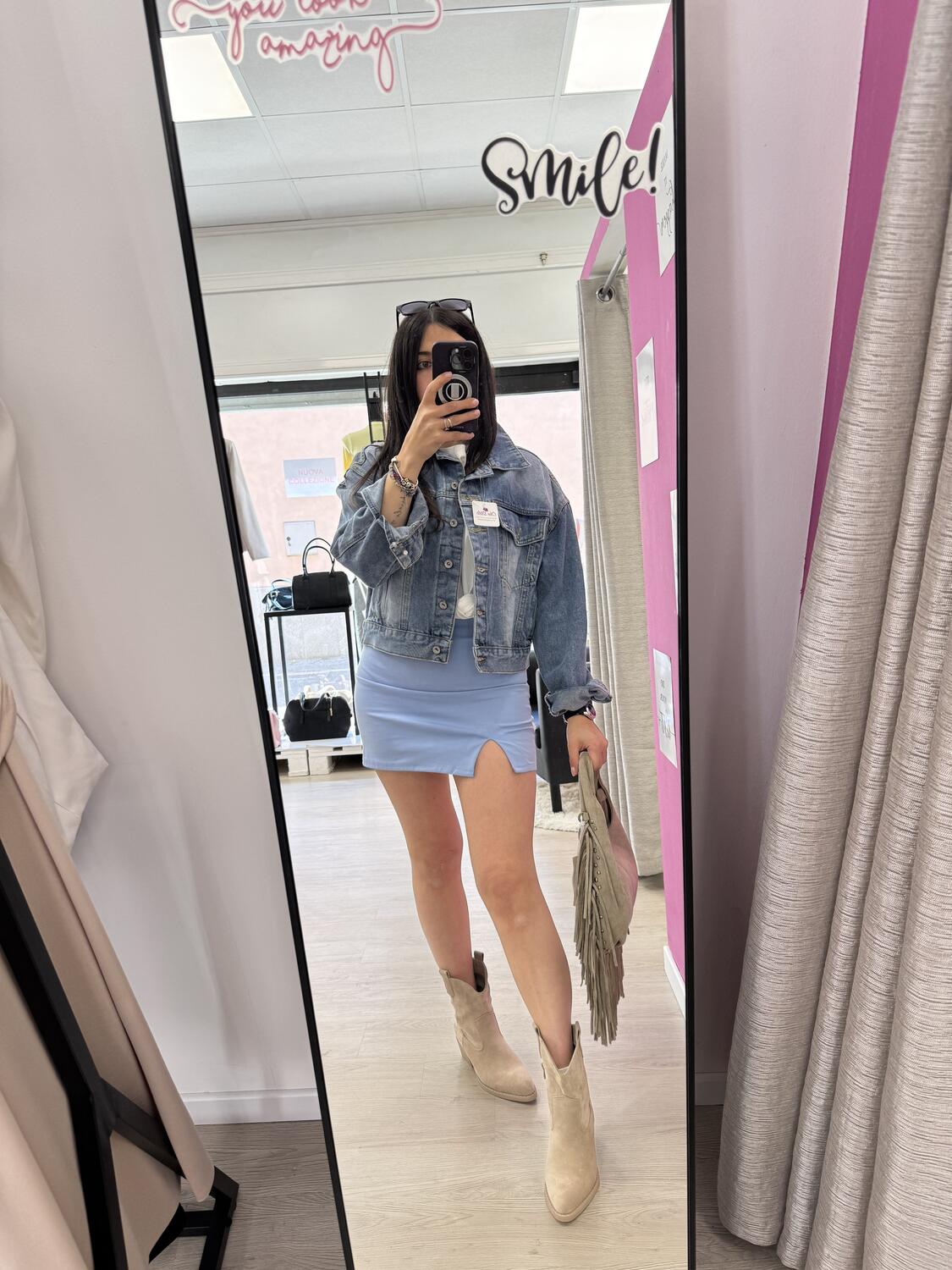 NOVITÀ Mini gonna in cotone