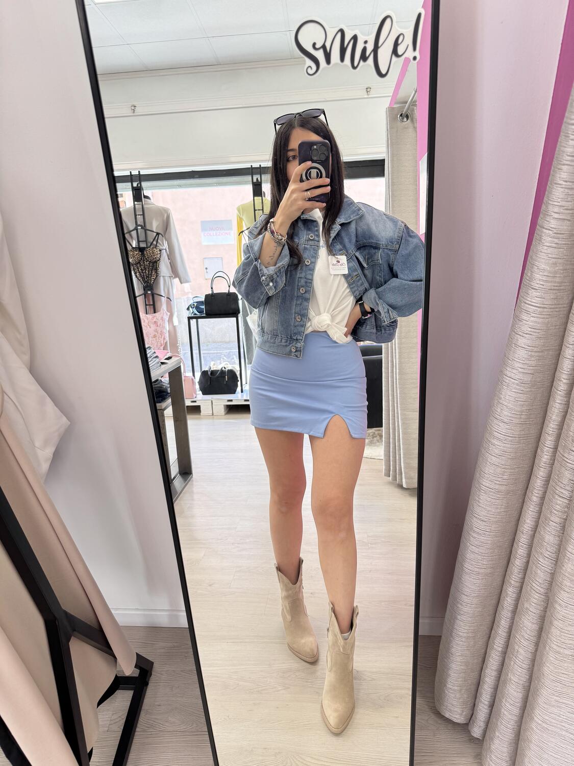 NOVITÀ Mini gonna in cotone