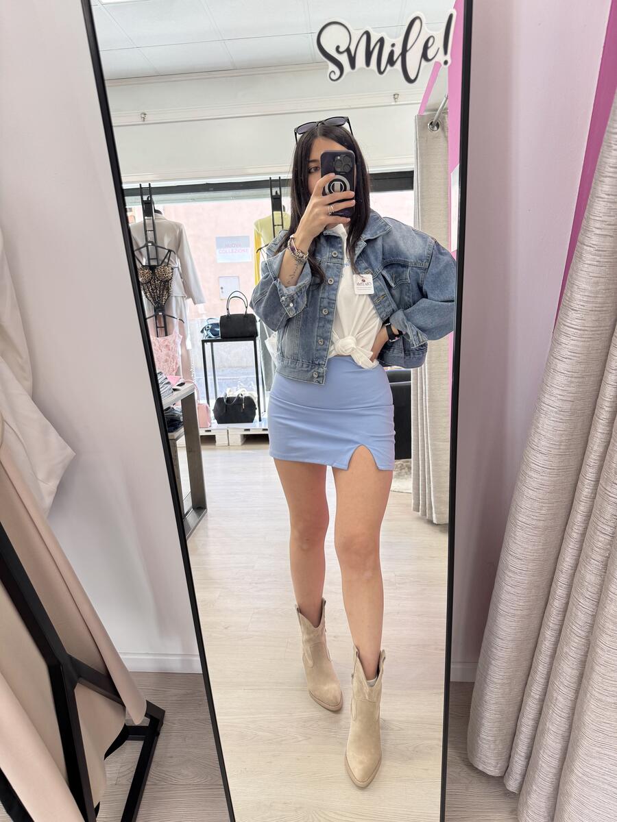 NOVITÀ Mini gonna in cotone