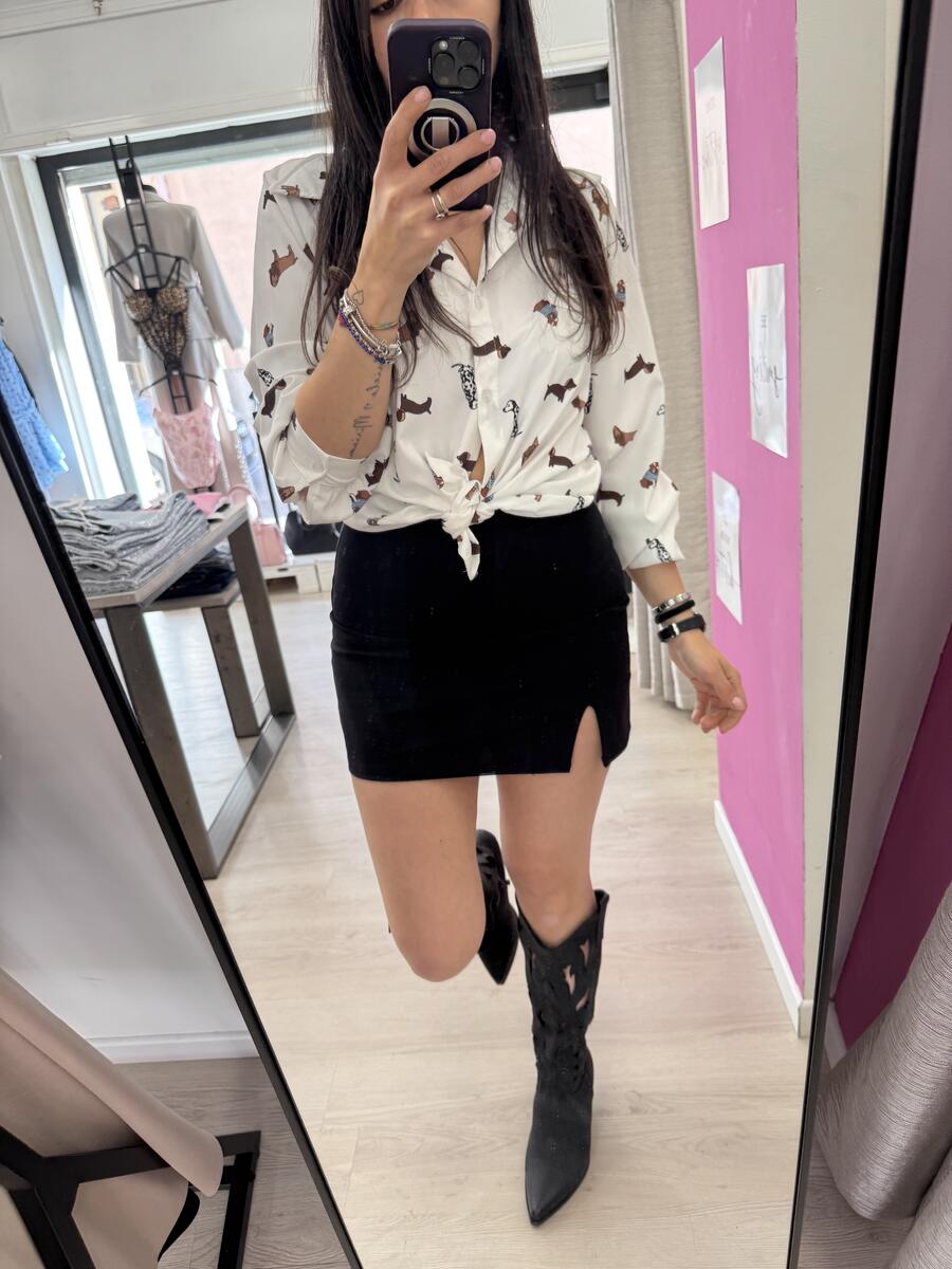 NOVITÀ Mini gonna in cotone