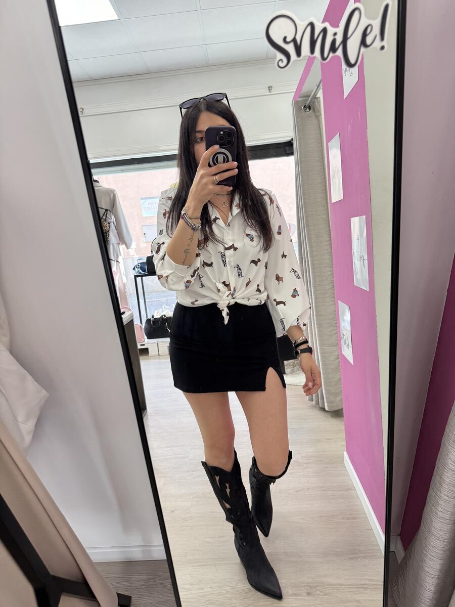 NOVITÀ Mini gonna in cotone