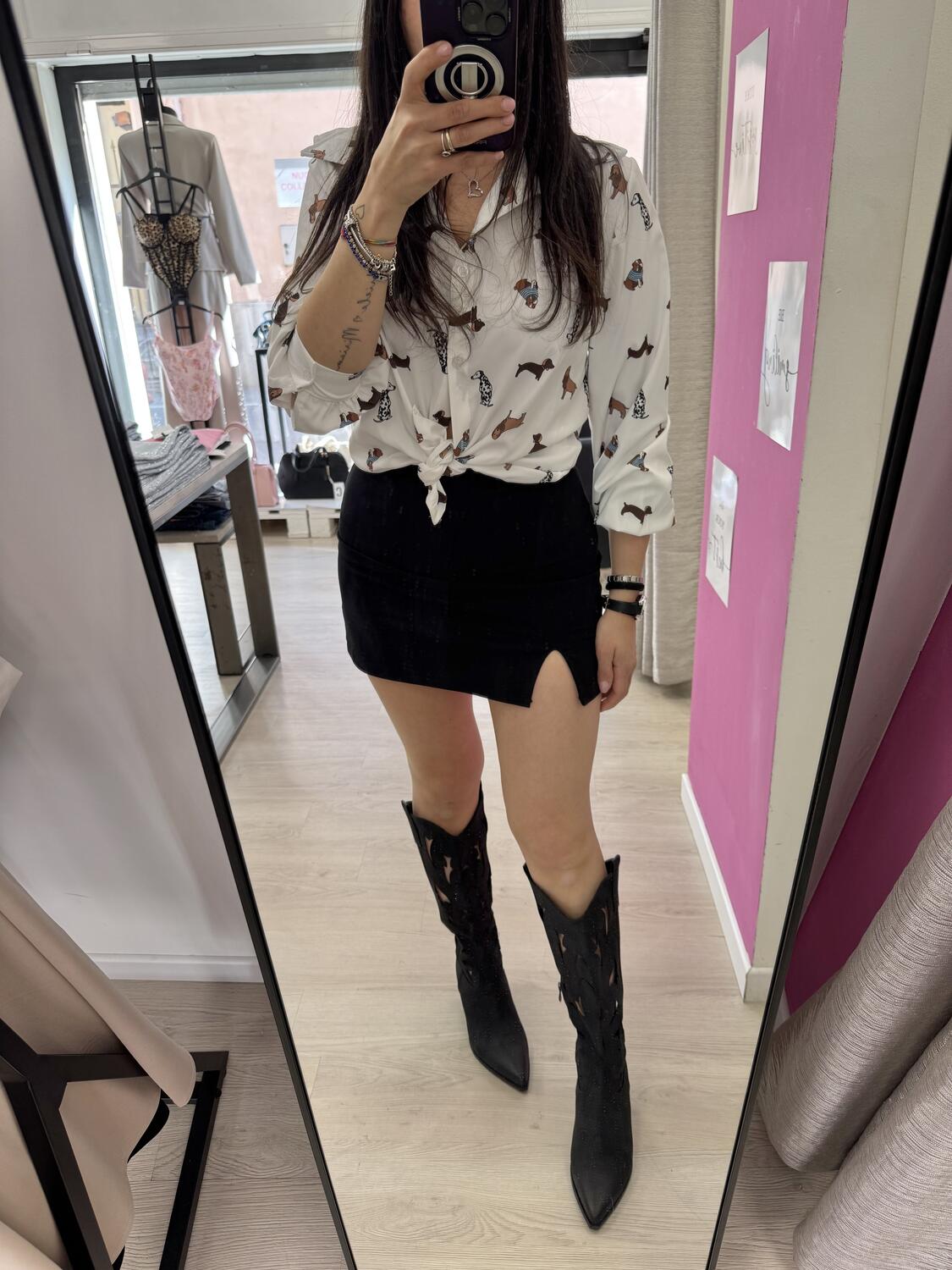 NOVITÀ Mini gonna in cotone