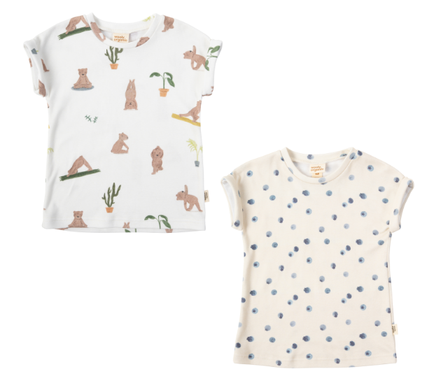 T-shirt maniche corte – 100% cotone biologico GOTS 