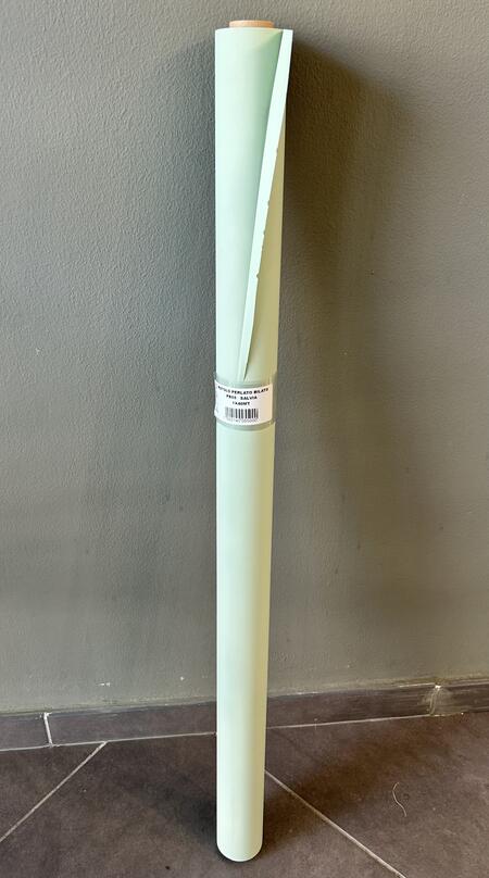 ROTOLO PERLATO TINTA UNITA H. 1 X 40 METRI PB55 Color SALVIA