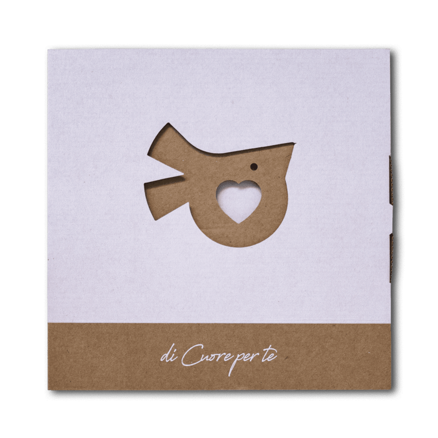 L'Angolo delle Idee - Cornice Portafoto "Sei nato per amare" (Azzurro)