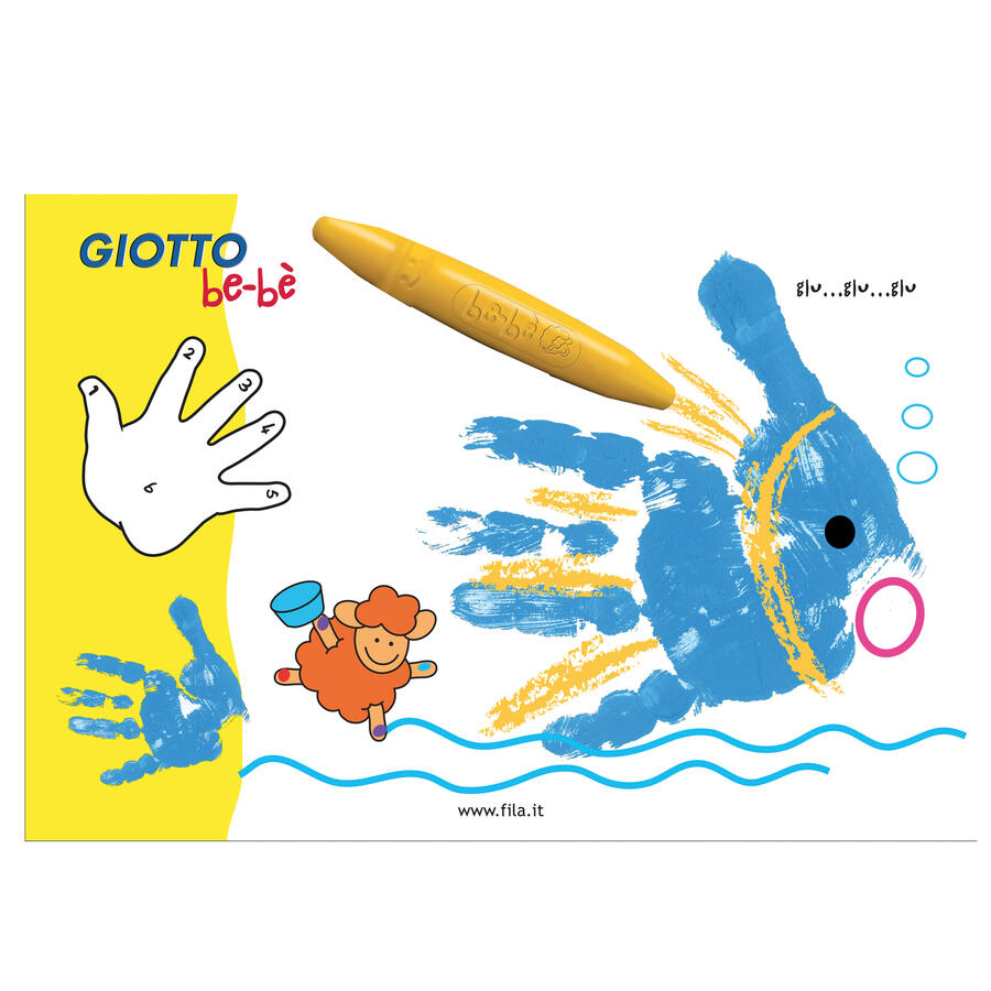SUPERCOLORI A DITA GIOTTO BE-BE'