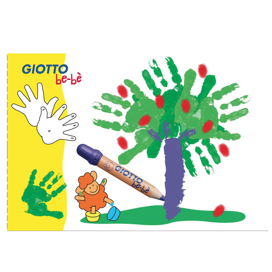 SUPERCOLORI A DITA GIOTTO BE-BE'