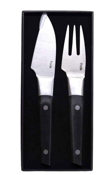 Fade Maison Kaiko - Set  Coltello e Forchetta Bistecca e Barbeque 25 cm