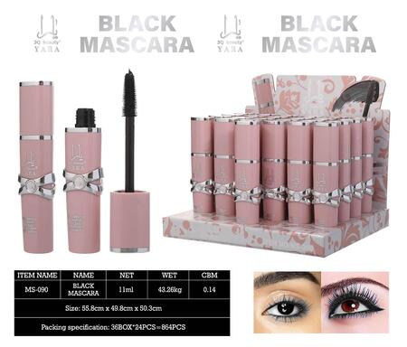 3Q BEAUTY BLACK MASCARA (Similare arabo) [Conf. da 24 pezzi]