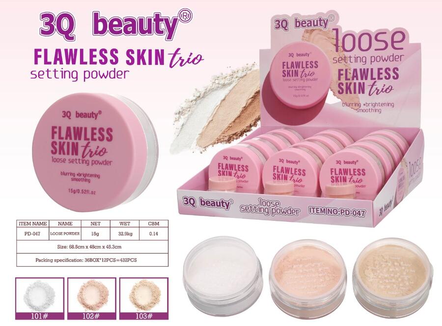 3Q BEAUTY FLAWLESS SKIN TRIO [Conf. da 12 pezzi]