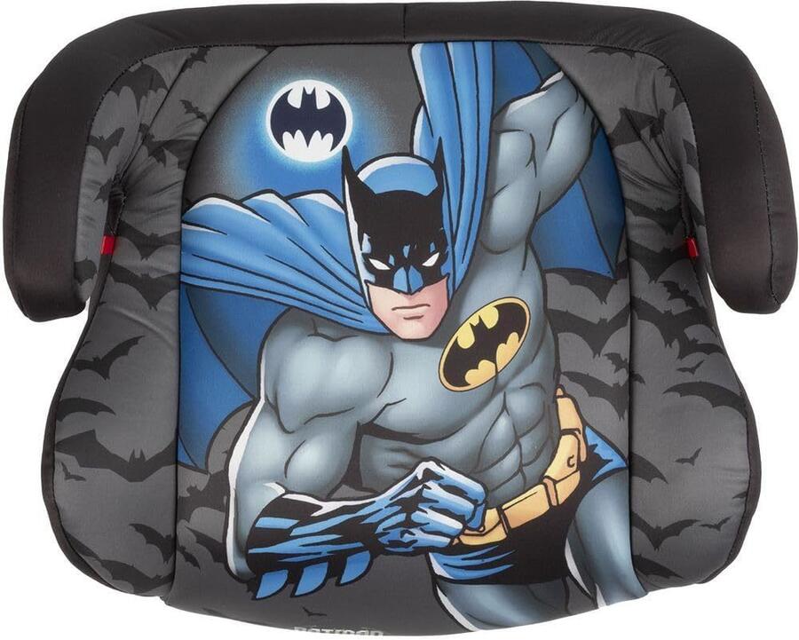 Tataway seggiolino alzatina auto bimbi ISOFIX Dc Comics Batman i-Size ECE R129, Rialzo bimbi 125-150 cm, 22-36 kg, 6-12 anni, gruppo 3, facile da trasportare - sfoderabile e lavabile