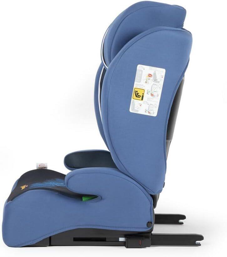 Tataway Marvel Seggiolino auto Spiderman con attacco ISOFIX per la sicurezza dei bambini con altezza da 100 a 150 cm con grafiche del supereroe uomo ragno su fondo blu