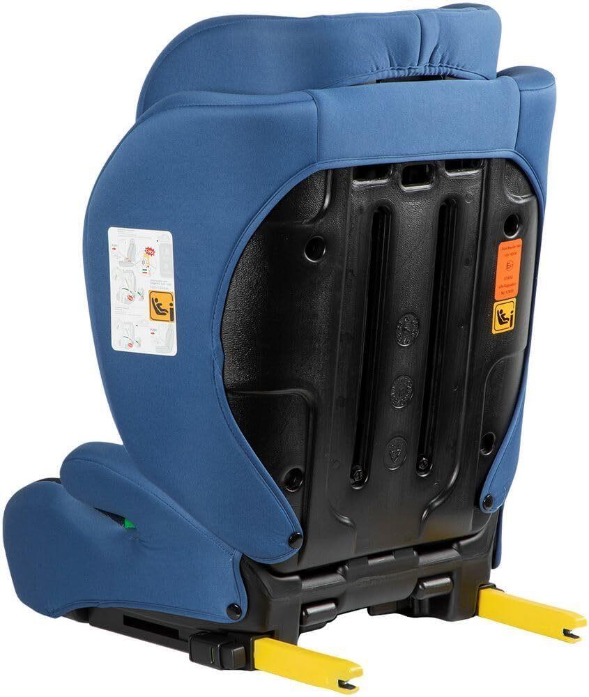 Tataway Marvel Seggiolino auto Spiderman con attacco ISOFIX per la sicurezza dei bambini con altezza da 100 a 150 cm con grafiche del supereroe uomo ragno su fondo blu