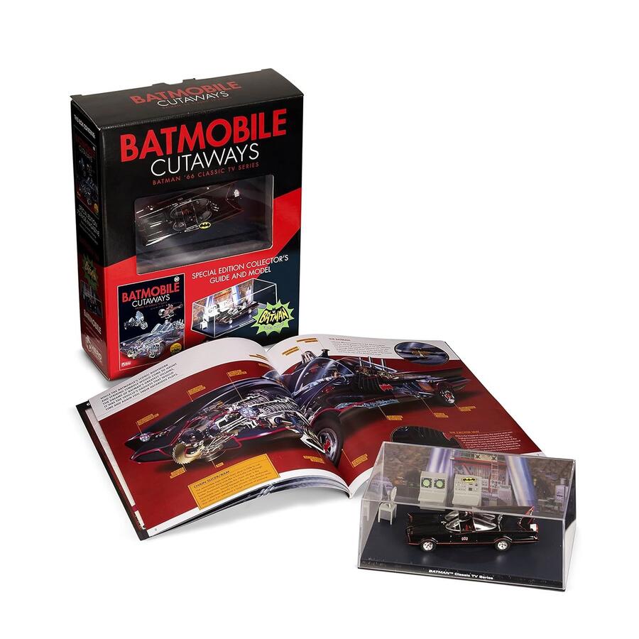 Batmobile Cutaways: Batman Classic TV Series Plus Collectible Edizione inglese (scatola lievemente rovinata)