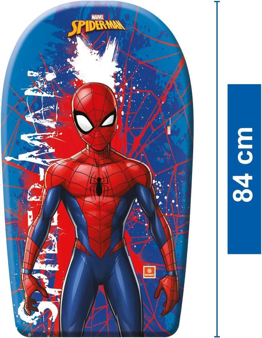 Mondo Toys - Body Board Marvel Spiderman - Tavola da Surf per bambini - 84 cm - 11196