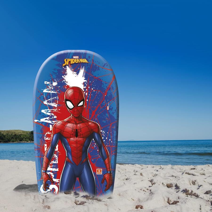 Mondo Toys - Body Board Marvel Spiderman - Tavola da Surf per bambini - 84 cm - 11196