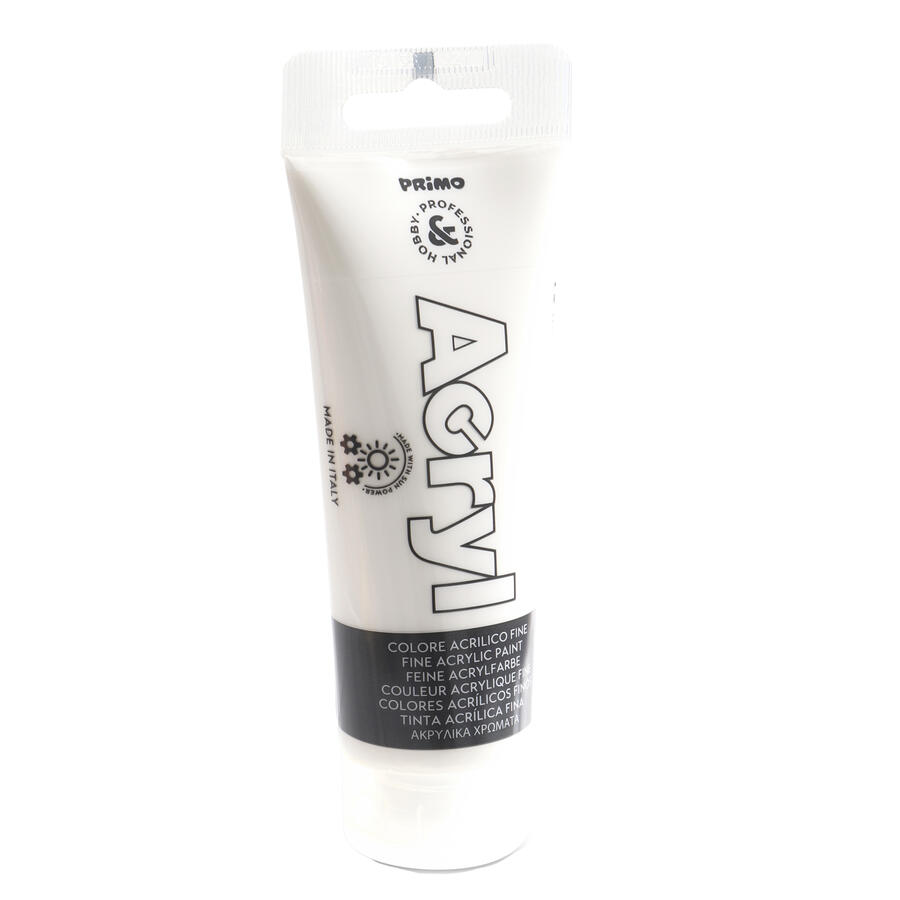 Colori acrilici fine tubi da 75ml Acryl PRIMO - Astuccio 5 colori