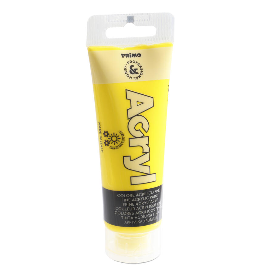 Colori acrilici fine tubi da 75ml Acryl PRIMO - Astuccio 5 colori