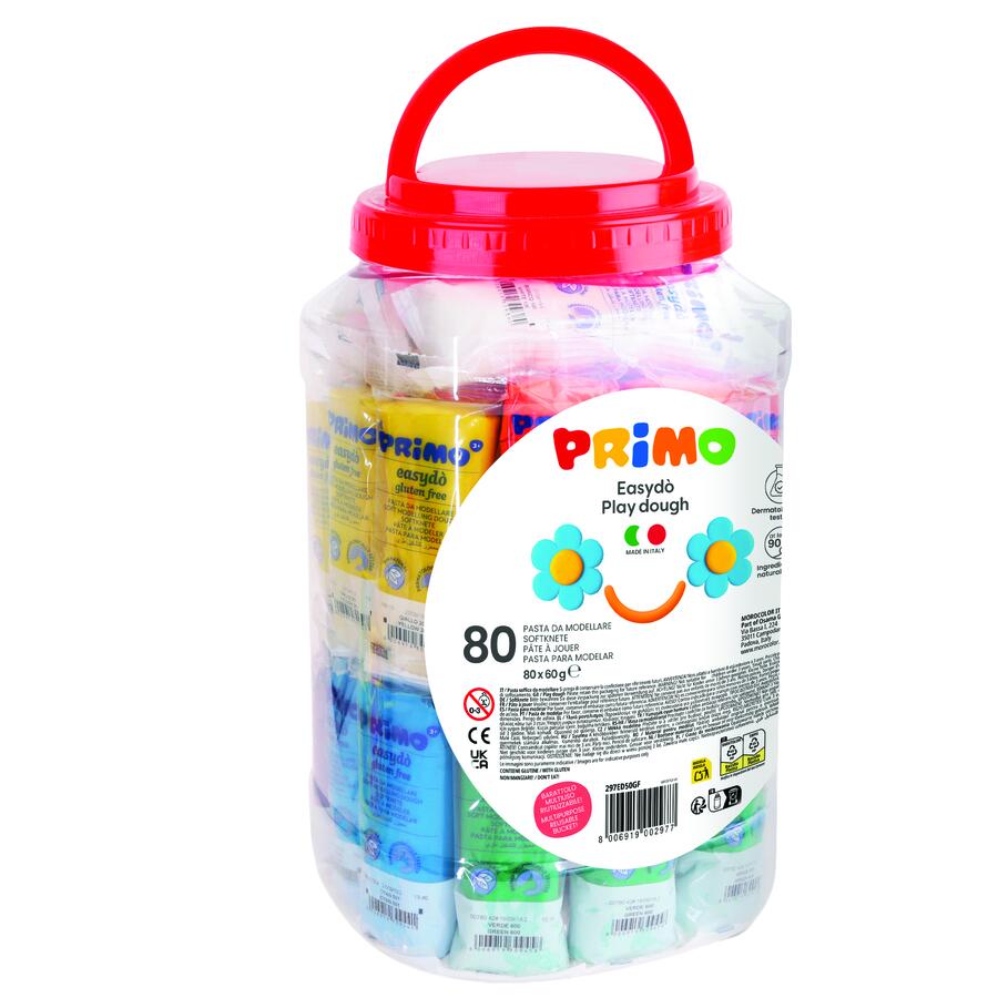 Secchiello 80 Panetti Pasta Modellabile 60gr EasyDò PRIMO