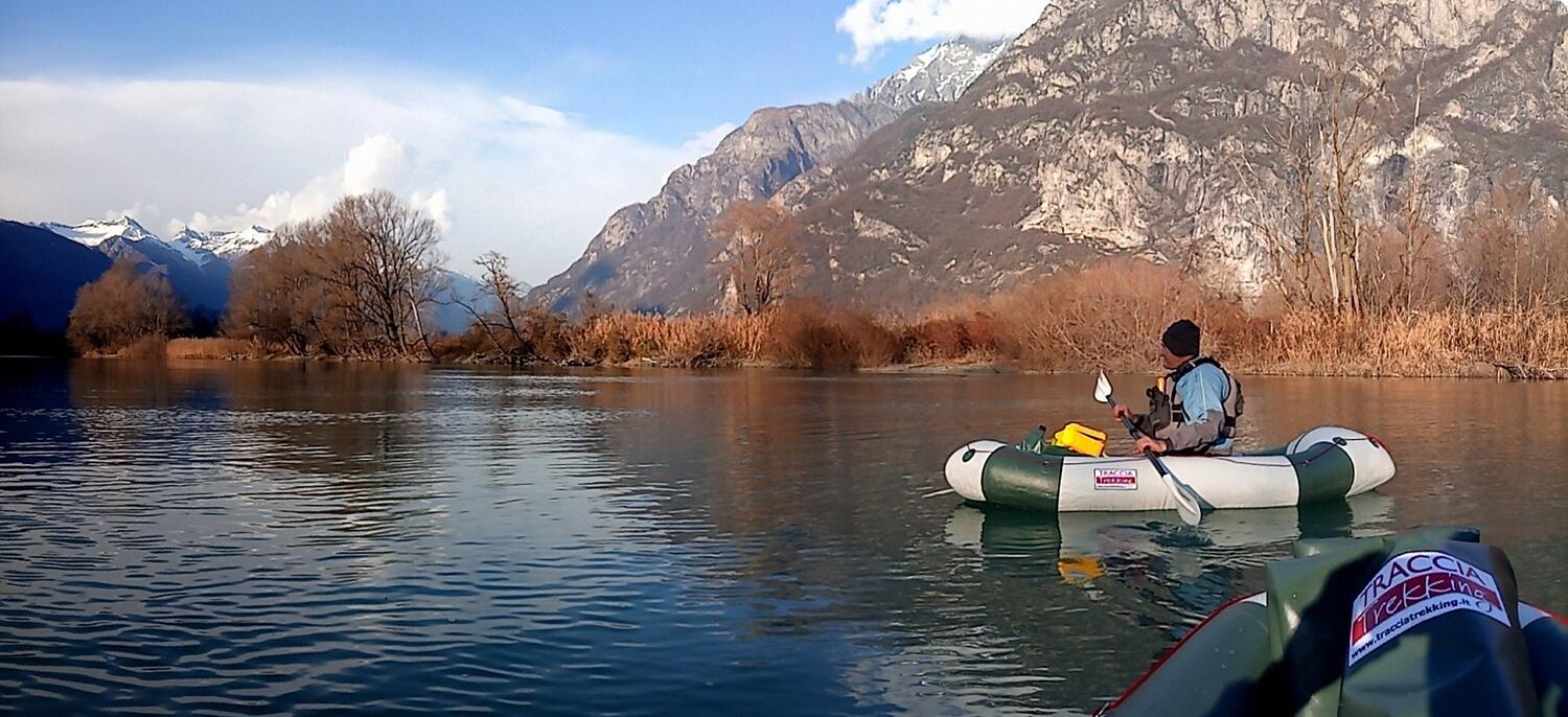 PACKRAFT sul Lago di Novate Mezzola - sabato 04/07/2026