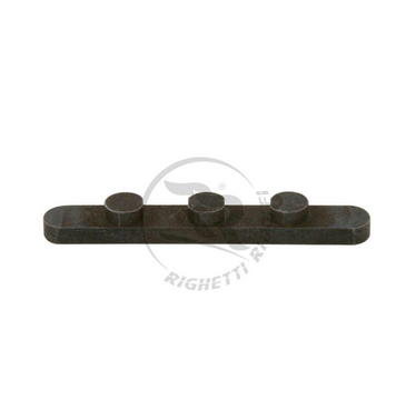 CHIAVETTA PER ASSALE h.3,5 mm A 3 PIOLI - Ø7,5 mm INTERASSE 15 mm