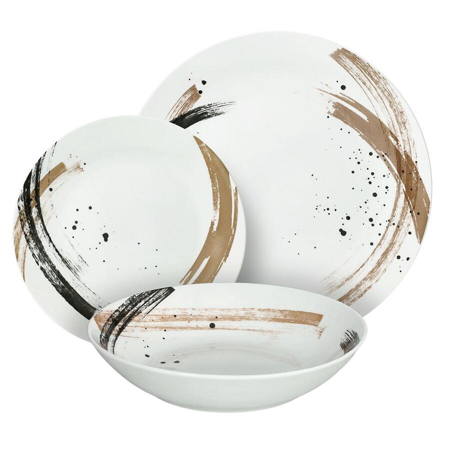 Servizio Piatti 18 Pezzi Radika Multicolor | Tognana Moon