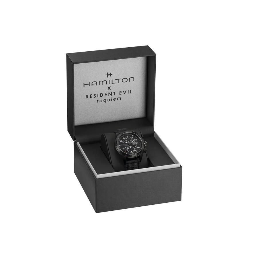HAMILTON X RESIDENT EVIL KHAKI FIELD AUTOCHRONO - EDIZIONE LIMITATA 