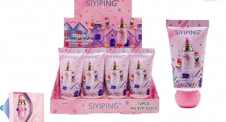 SIYPING PERFUME HAND CREAM & BODY LOTION [Conf. da 12 pezzi]