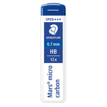 Astuccio da 12 mine 0.7mm MARS MICRO 250 07 STAEDTLER - 12 astucci