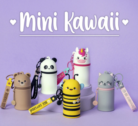 Portamonete con Portachiavi - Mini Kawaii