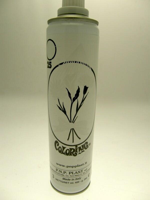 SPRAY COLORANTE PER FIORI cod.01 BIANCO 400 ml