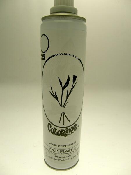 SPRAY COLORANTE PER FIORI cod.01 BIANCO 400 ml