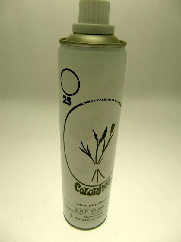 SPRAY COLORANTE PER FIORI cod.01 BIANCO 400 ml