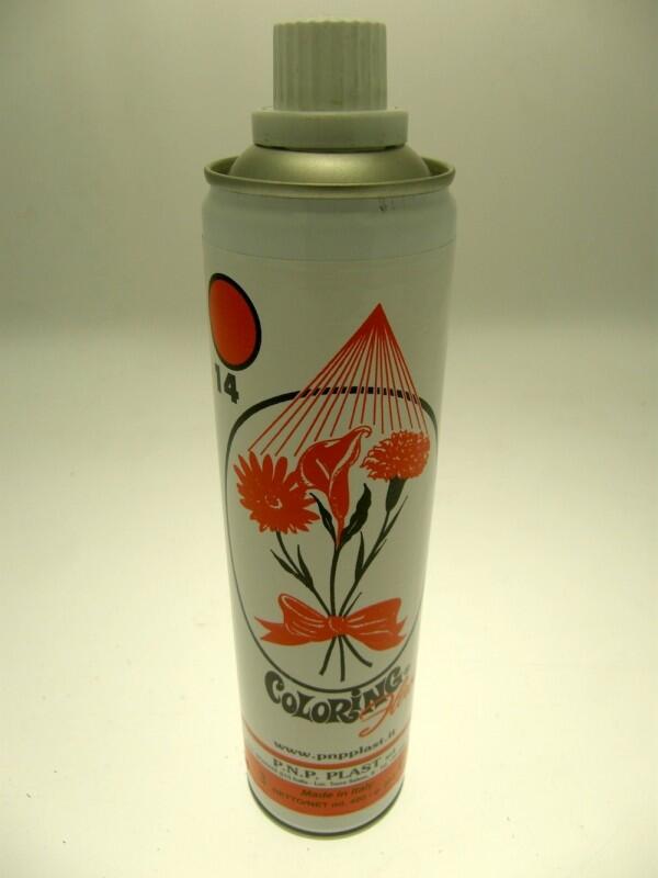 SPRAY COLORANTE PER FIORI cod.06 ROSSO 400 ml
