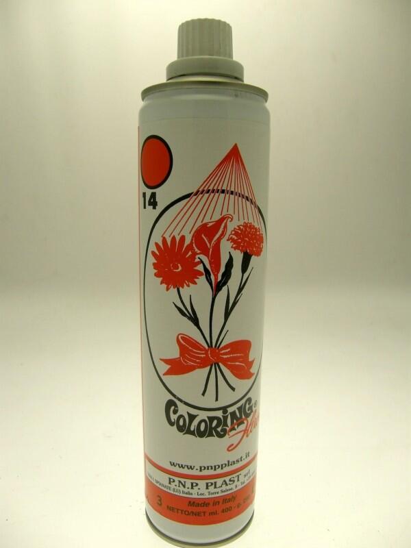 SPRAY COLORANTE PER FIORI cod.06 ROSSO 400 ml