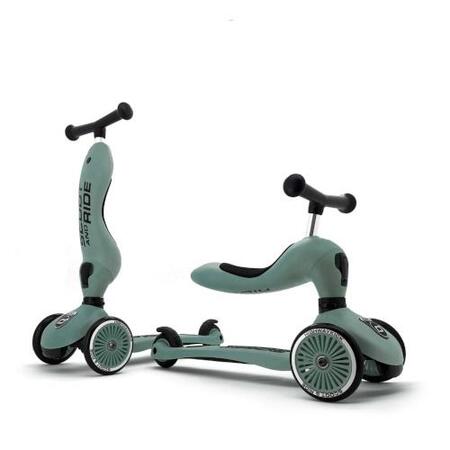 Cavalcabile Monopattino 2 in 1 Verde