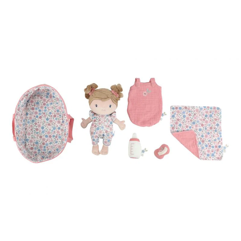 Set bambola di stoffa Rosa