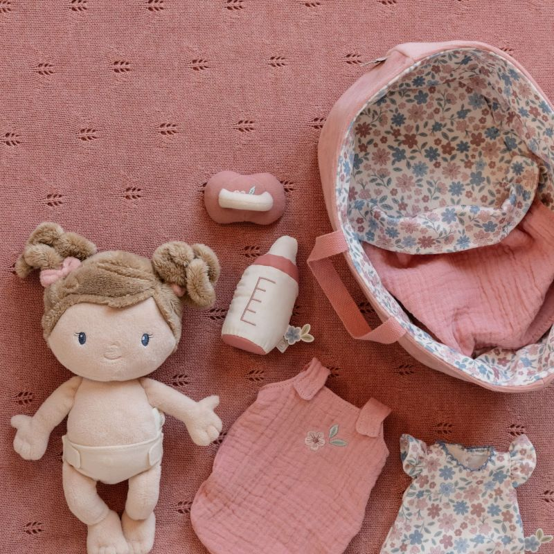 Set bambola di stoffa Rosa