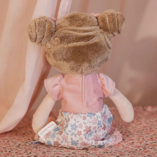Bambola di stoffa Rosa 