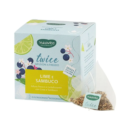 Neavita - Twice Lime & Sambuco Infuso a freddo in filtroscrigno